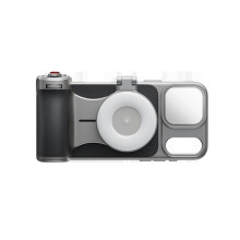 Impugnatura per fotocamera del telefono per iPhone 17 Pro Max con otturatore remoto e supporto portatile Accessori per la fotografia portatile