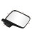 2PCS Golf Carts Mirrors Folding Professional Installation Universal Side Rear View Mirrors Golf Carts Side Mirror 4