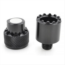 Conjunto de 3 Conectores de Troca Rápida para Pesca de Carpa, Adaptadores para Alarmes de Pesca, Suportes de Varas e Acessórios de Pesca.