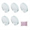Glass Pattern Weights for Sewing,Fabric Weights for Pattern Cutting, Sewing Weight Cloth Dressmaking Pattern Making 5PCS 2