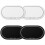 4PCS Double Drum Pedal Patches, Self-Adhesive Drumhead Protector Stickers Mute Pad, Kick Drum Patch 1