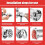 Manueller Fleischwolf - Manueller Fleischwolf, Wurstmaschine, Fleischwölfe für den Hausgebrauch, schnell und mühelos für Fleisch 4