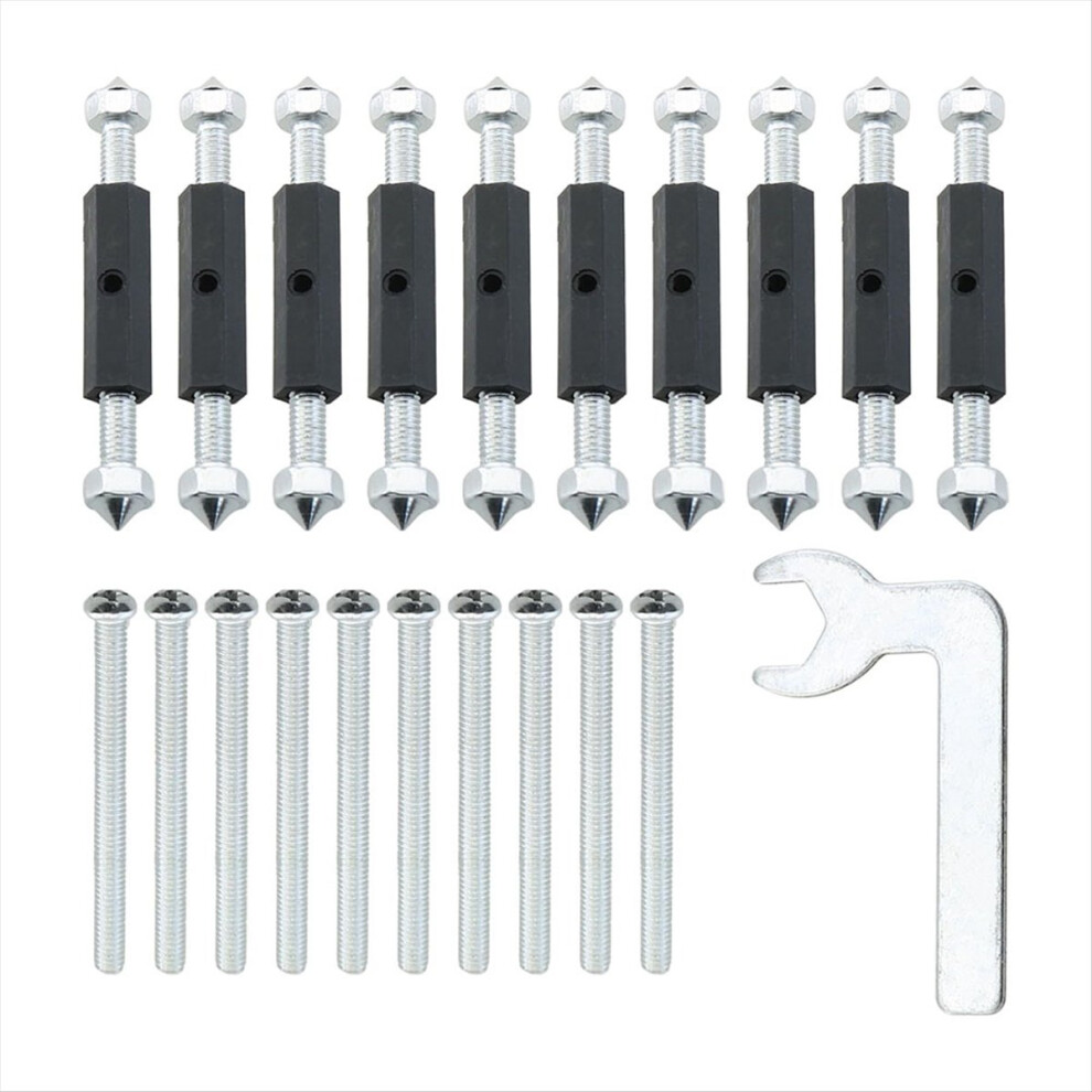 10Pcs Manganese Steel Switch Socket Concealed Box Repairer Cassette Repair Unit Electrical Case With Wrench Type 118 4851916231653