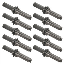Steinspalter-Werkzeugset – 5/8"-Keil und Federscheiben für Beton und Marmor, 10er-Pack
