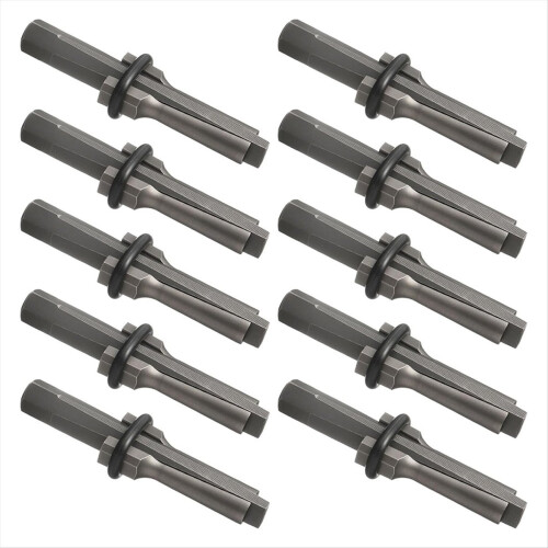 Stone Splitter Tools - 5/8" Wedge and Feathers Shims Set for , Concrete, Marble 10 Pack