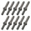 Stone Splitter Tools - 5/8" Wedge and Feathers Shims Set for , Concrete, Marble 10 Pack 3