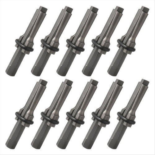 Stone Splitter Tools - 5/8" Wedge and Feathers Shims Set for , Concrete, Marble 10 Pack 2