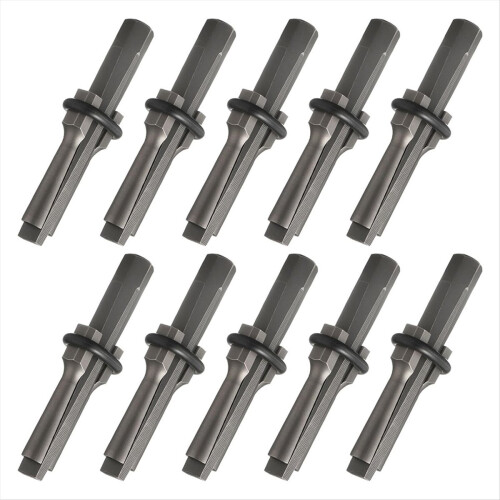 Stone Splitter Tools - 5/8" Wedge and Feathers Shims Set for , Concrete, Marble 10 Pack 1