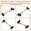 Supporto universale per microfono a condensatore per flauto, clarinetto, piccolo oboe, montaggio su rack per microfono 7