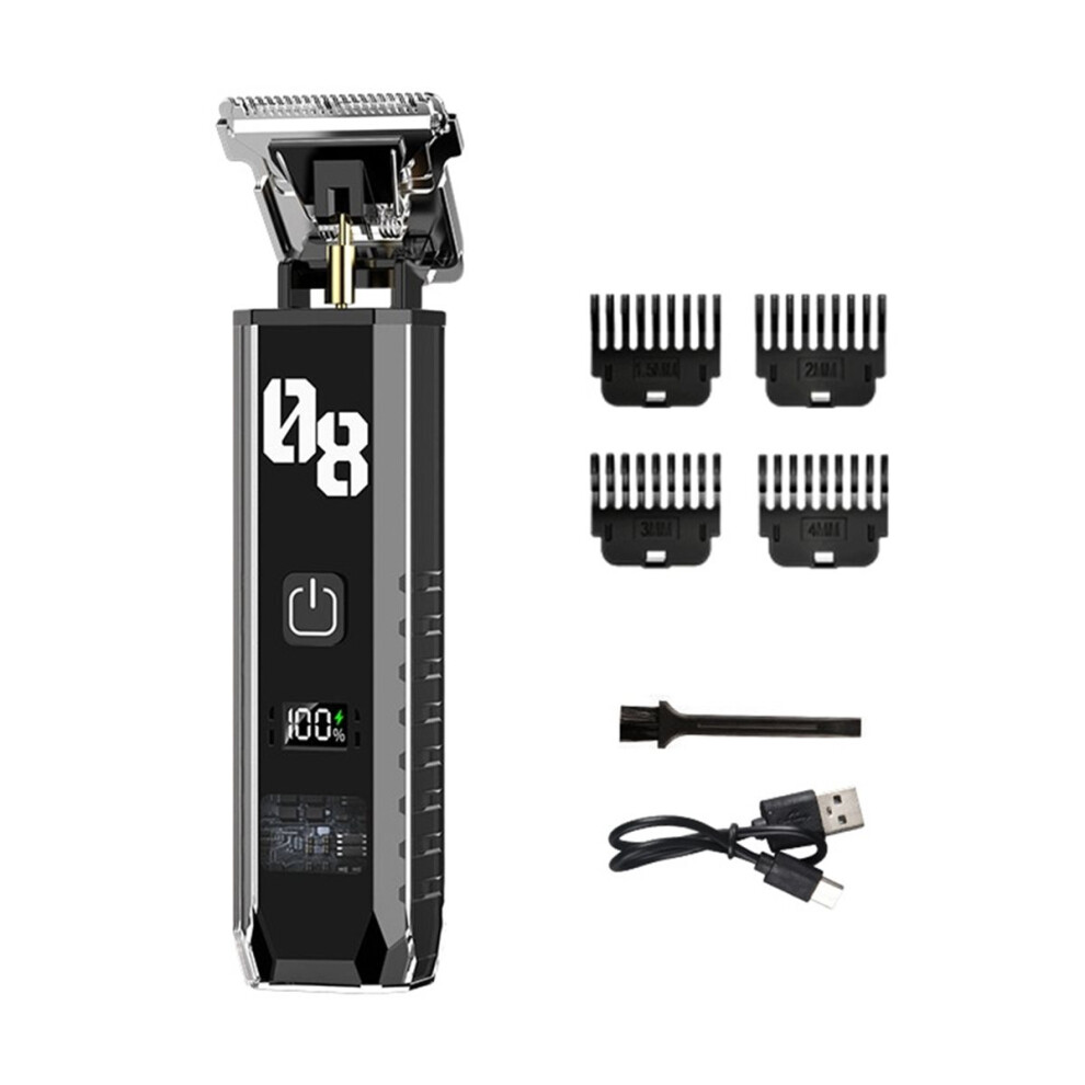 Black Hair Clipper Men's Mower Haircut Shaver Barber Mower A For Men Cutter Beard Trimmer Hair Cutting Machine
