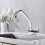 Foldable RV Faucet Rotating Single Handle Deck/Wall Mounted RV Kitchen Tap Copper Cold Water 5