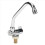 Foldable RV Faucet Rotating Single Handle Deck/Wall Mounted RV Kitchen Tap Copper Cold Water 2