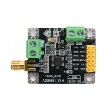 ADS8681 Analog-Digital-Wandler, 16-Bit-ADC-Datenerfassungsmodul, Abtastrate 1 MSPS, ein- und zweistufig