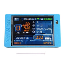 1030KH/S NMMiner Solo Miner Bitcoin BTC Crypto Solo Lottery Miner 2.8 Inch Color Display NMMiner