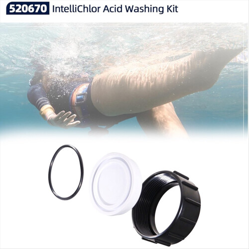 520670 Pool Pickling Cleaning Kit for IntelliChlor Replacement Accessories Pool Salt Chlorination System 1