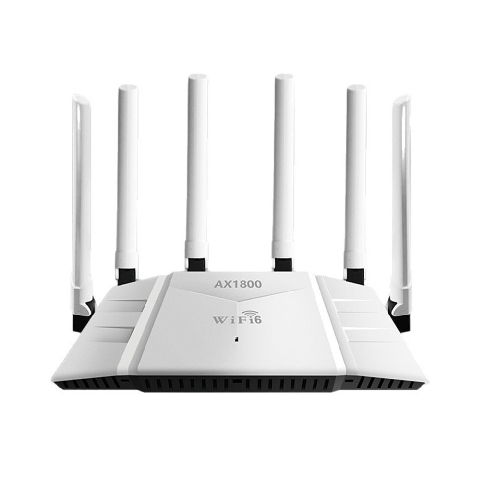 Ax1800 Dual-Band Wifi 6 Wan Router 1800Mbps Ieee 802.11A/B/G/Ac/Ax Gigabit Wide Signal Range Wifi Router Eu Plug 4852957315746