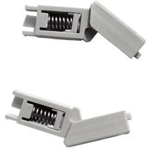 1 Paar 3D-gedruckte Deckelscharniere für SL-J110R, SL-J110D und SL-JS17 Midi-Plattenspieler (Ersatzteile)