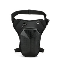 Nuova borsa da gamba per moto con guscio rigido in EVA, borsa laterale per moto, marsupi casual da esterno, borsa per telefono da bici