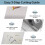 Bevel Mat Cutter Retractable Blade, Portable 45 Push-Style Handheld Mat Board Cutter, Adjustable Blade Depth 6