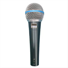Supercardioïde dynamische microfoon, professionele bedrade microfoon voor podiumzang, karaoke en opnames.
