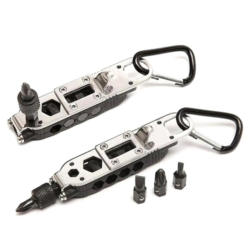 Multifunctional Mini Screwdriver Outdoor Keychain Shape Screwdrivers Portable Steel Repair Tool 4851916245193