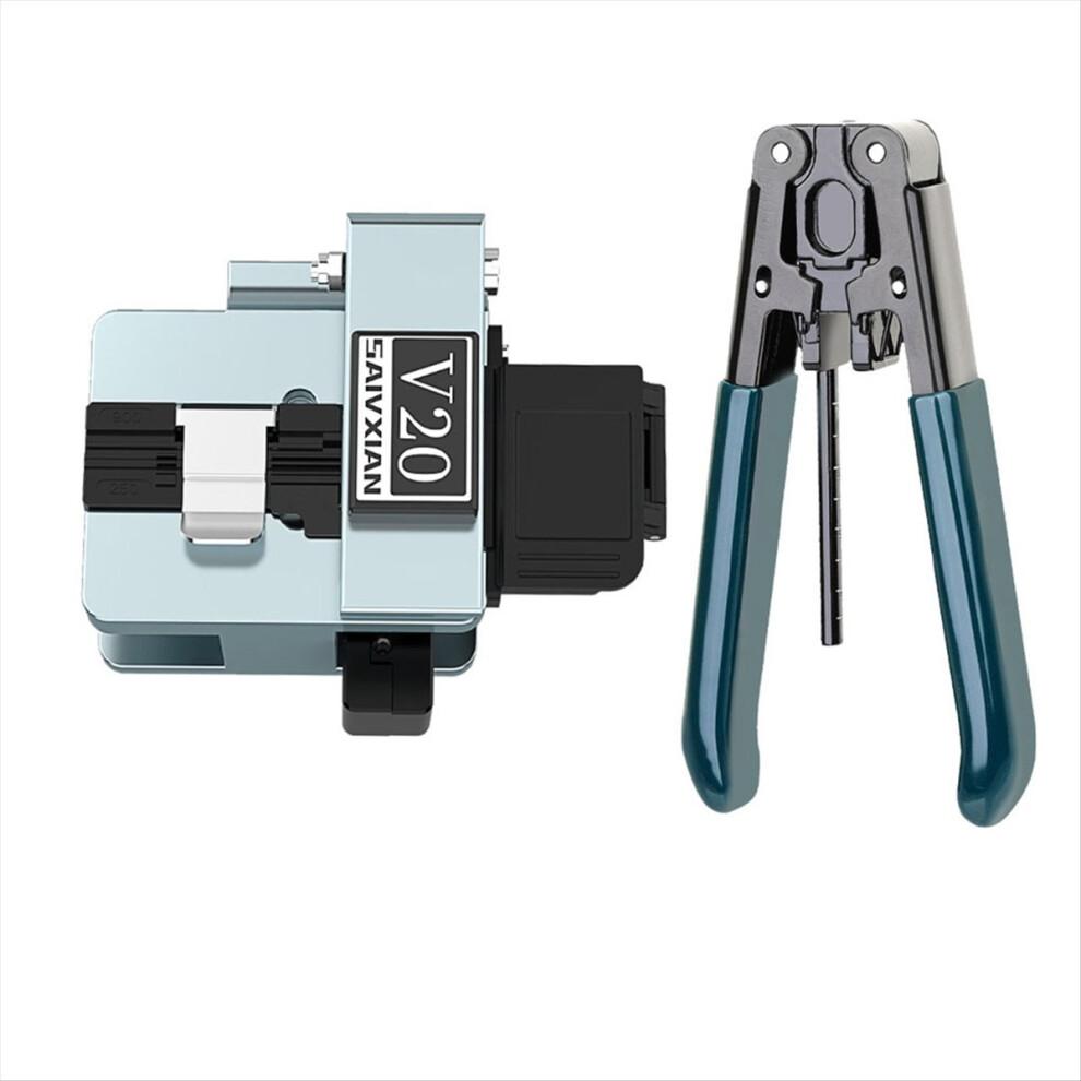 V20 High Fiber Cleaver Fiber Optic Cable Cutting Knife With Stripper Fttt Cutter Tool For Telecommunication 4851916247456
