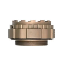 Tapa protectora de lente de metal de aluminio con protector de luz, diafragma ajustable de 1 a 23 mm para visión nocturna NVG PVS14