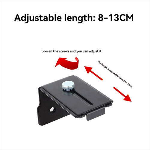 Βάση Soundbar Universal για Soundbar, Ράφι αποθήκευσης ηχείων 8-13cm, ρυθμιζόμενο, τοίχος 2