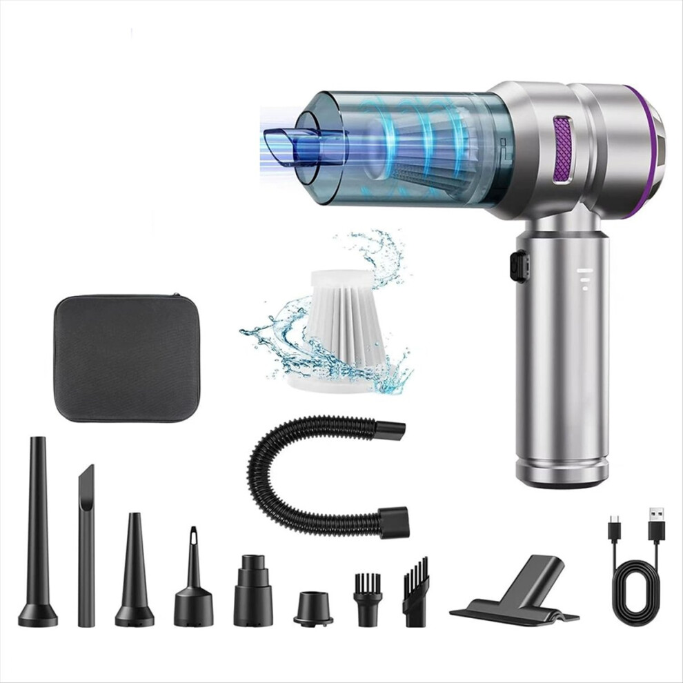 Handheld Vacuum Cordless Car Vacuum Cleaner With Brushless Motor Strong Suction Vacuum & Compressed Air Dusters 4851916253877