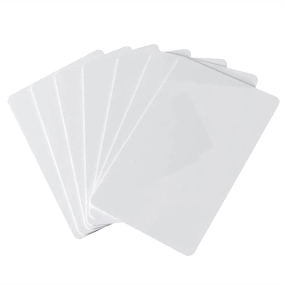 50Pcs 13.56Mhz White Card Ic Card Contactless Ic Card Access Card Attendance Card Proximity Card Compatible S50 4851916254386