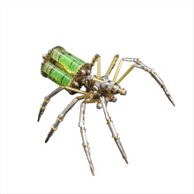 DIY Mechanical Spider Metal Model Kit 3D Puzzles Mechanical Insects Assembly Handmade Metal Puzzles,C