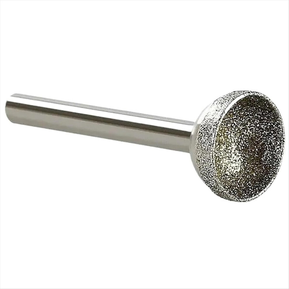 1Pcs Mounted Point 10-25Mm Spherical Concave Head For Jade Amber Stone Beeswax Grinding 6X20mm 4851916259091