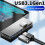 For Pro 4/5/6 Docking Station -Compatible PC Screen Projection 100M Ethernet Port USB3.0 Adapter,A 6