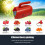 Berry Picker Ergonomic Berry Pick Rake Plastic Handle Picking Tool Blueberry Collection with Ergonomic Handle 3