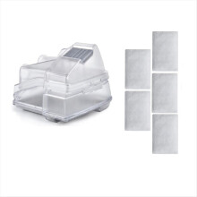 Réservoir d'eau de 380 ml avec filtres pour AirSense 10/AirCurve 10 (appareil CPAP).