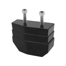 1 inch 1,5 inch 2 inch Linker zijstandaard verhogingsblok/standaardplaat voor Dyna Street Fat Bob