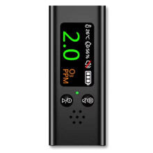 Ozon-/Temperatur-/Feuchtigkeitsmessgerät für die Luftqualität im Haushalt, Ozonmonitor mit USB-Ladefunktion