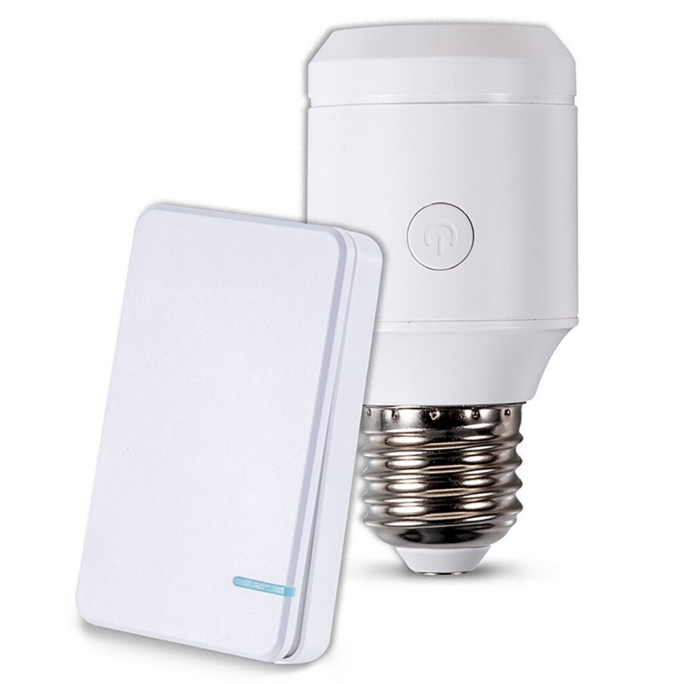 500W Wireless Bulb Socket With Remote Control, E26 E27 Base, No Wiring Needed Light 4851916221326