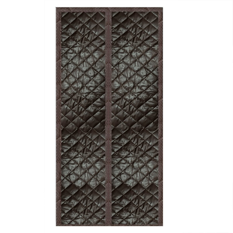 Anti-Mosquito Door Curtain Winter Air Conditioning Windproof Warm Partition Curtain Punch-Free Bedroom Blocking Curtain 4851916266907