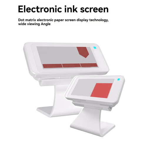 Étiquette de prix avec écran Eink de 2,9 pouces, étanche, pour affichage en rayon, compatible Bluetooth et Android, contrôlable via application. 1