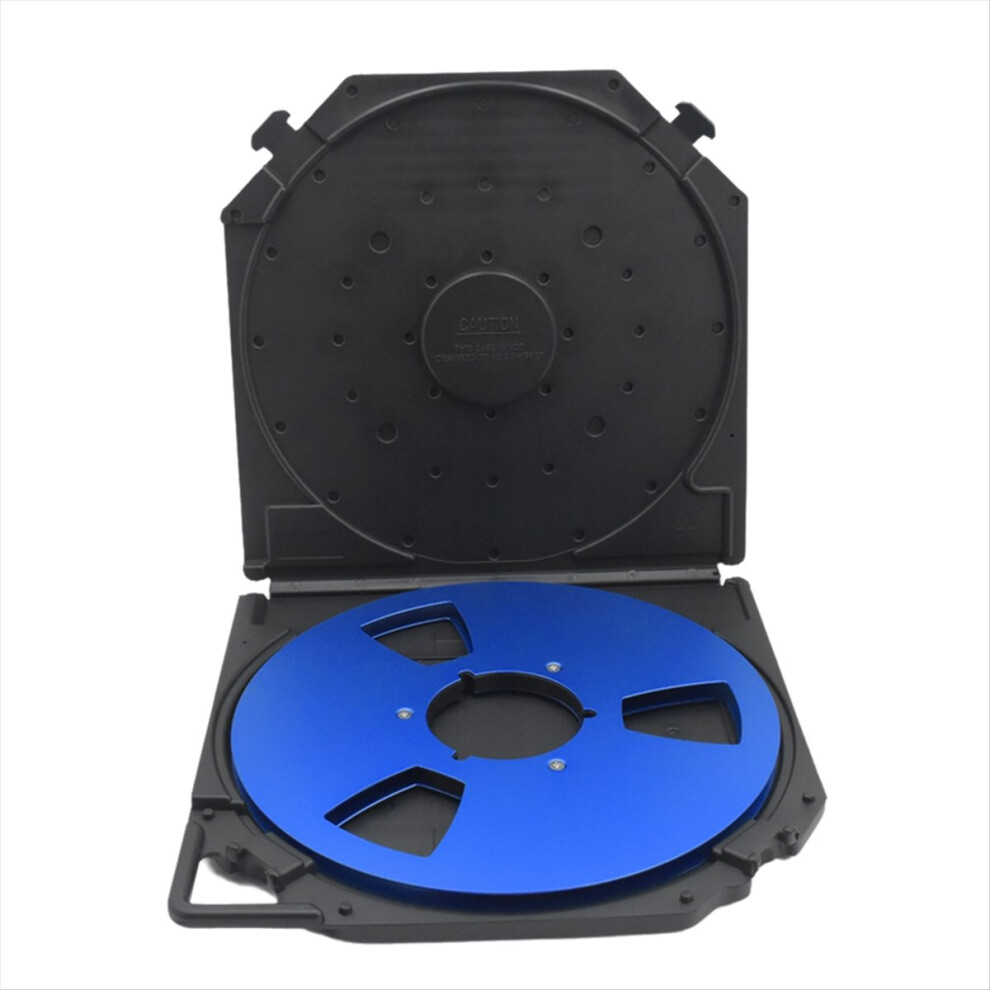 10 Inch Empty Tape Reel With Storage Box,Ant Scratch Full Protection Open Reel Recording Tape Box Case For Sound Tapes A 4851916269137