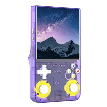 R36 Ultra Retro Handheld Game Console 4.0-Inch Open-Source Linux System 64GB Portable Video Player Handheld Game D