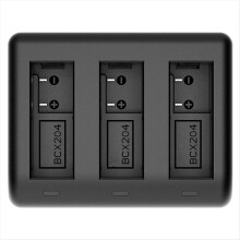 Geavanceerde draadloze oplaadhub voor Action 5Pro/4/3-accu's, ideaal voor buitenfotografie.