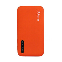 5G mobiele hotspot, snelle reisrouter met dubbele wifi-band (WiFi6), draagbaar, met simkaartsleuf, ondersteunt 16 apparaten.