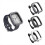 Metallinen suojakuori Active 2 Square/Active2s Square Sapphire -kellolle, tummanharmaa 2