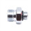Sukellussovitinvarusteet Sukellussovitin uros 3/8"-24 - uros 9/16"-18 6