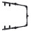 Folding Handcart Push Handle Trolley Handle Attachment Removable Foldable Beach Cart Handle Replacement Parts 3