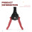 Heavy Duty Adjustable Wire Stripper Pliers Terminal Cutter Tool for Electrical Wiring HS700A 6
