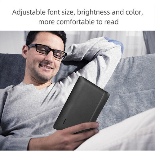 Leitor de e-books portátil de 7 polegadas multifuncional com memória de 512 MB + 8 GB, tamanho compacto e longa duração da bateria. 1