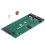 Placas adaptadoras Mini PCIE PCI-E PCI Express de 2 canais para SSD M.2 NGFF para SSD Micro-Type 7+9 de 16 pinos de 1,8 polegadas. 3